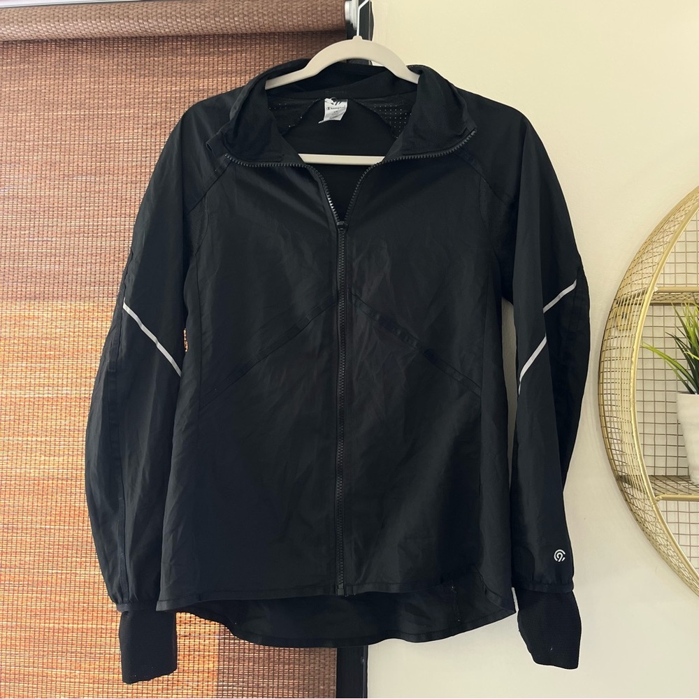 Champion black full zip cardio jacket